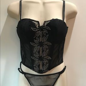 Sexy & Elegant  Bustier Top & Matching Panty.